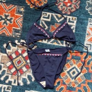 4/$12 or 3/$9  ON Navy Blue String Bikini